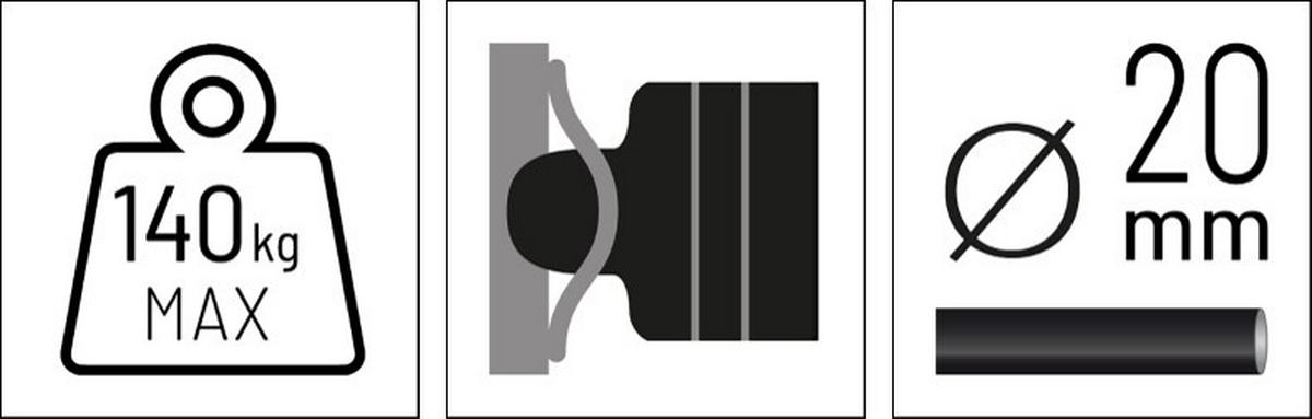 OGRODOWY FOTEL RELAKSACYJNY R CLIP - kolor bagienny, Basics, tworzywo sztuczne/metal (67/114/88cm) - Lafuma Mobilier