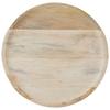 PLATZTELLER MANGO - Braun, Modern, Holz (38/2cm)