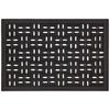 DÖRRMATTA KARO - svart, Basics, plast (40/60cm) - Mömax