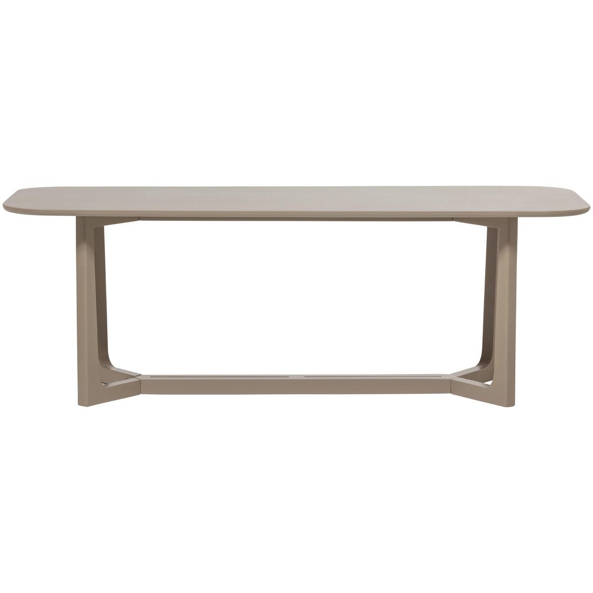 Esstisch Ferion Schlammfarben L: 240cm - Schlammfarben, MODERN, Holz (240/90/76cm) - Livetastic