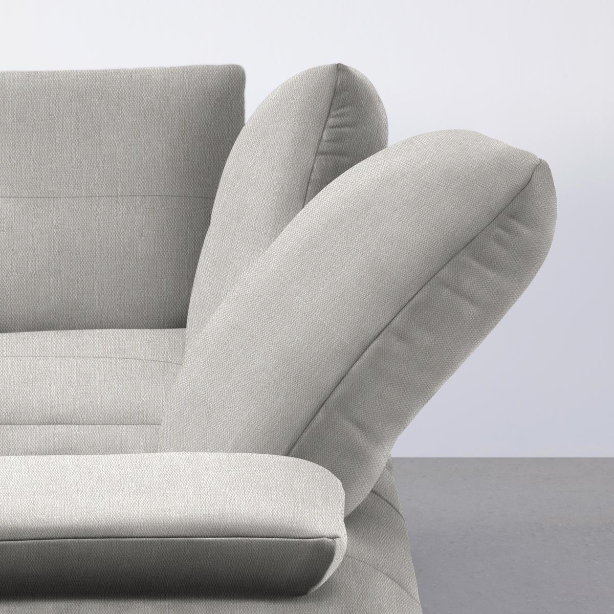 Wohnlandschaft Trendy Beige - Beige/Schwarz, MODERN, Holzwerkstoff/Textil (310/93/250cm) - Premium Living