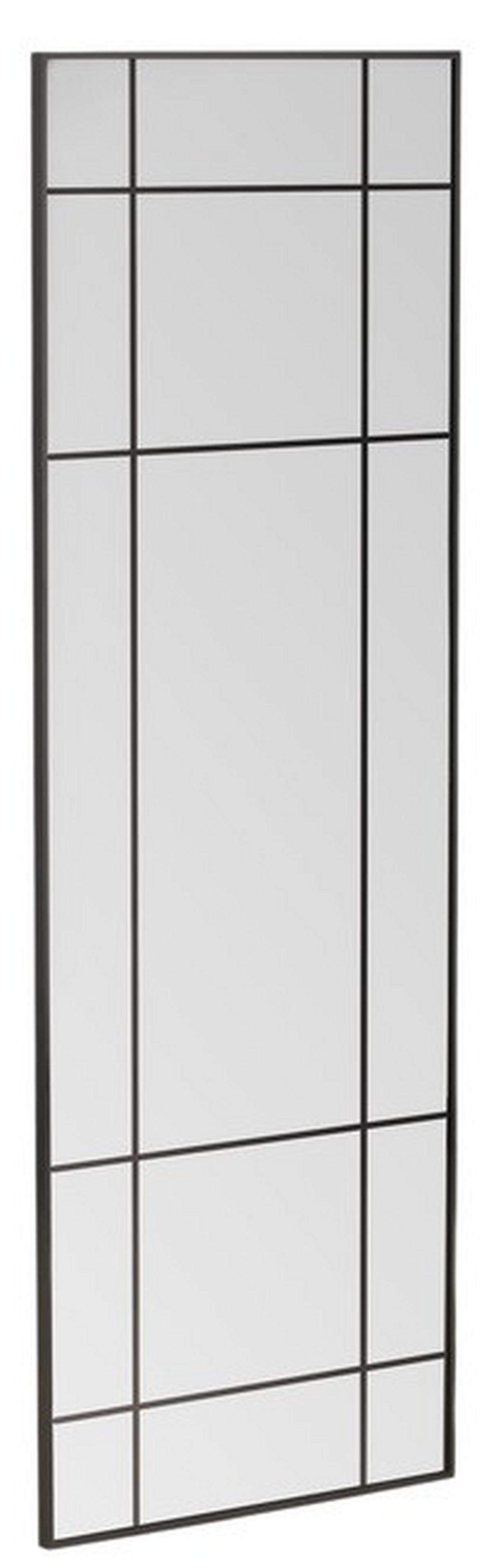 SPIEGEL LAKE - Schwarz, Design, Glas/Metall (67/193/3cm) - P & B