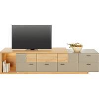 TV-Element Split One in Eichefarben - Eichefarben/Grau, MODERN, Holzwerkstoff (215/52/48cm) - Mömax