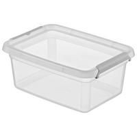 Tárolódoboz Kb. 4,5l Chaos - áttetsző, Modern, műanyag (19/28/13cm) - Mömax