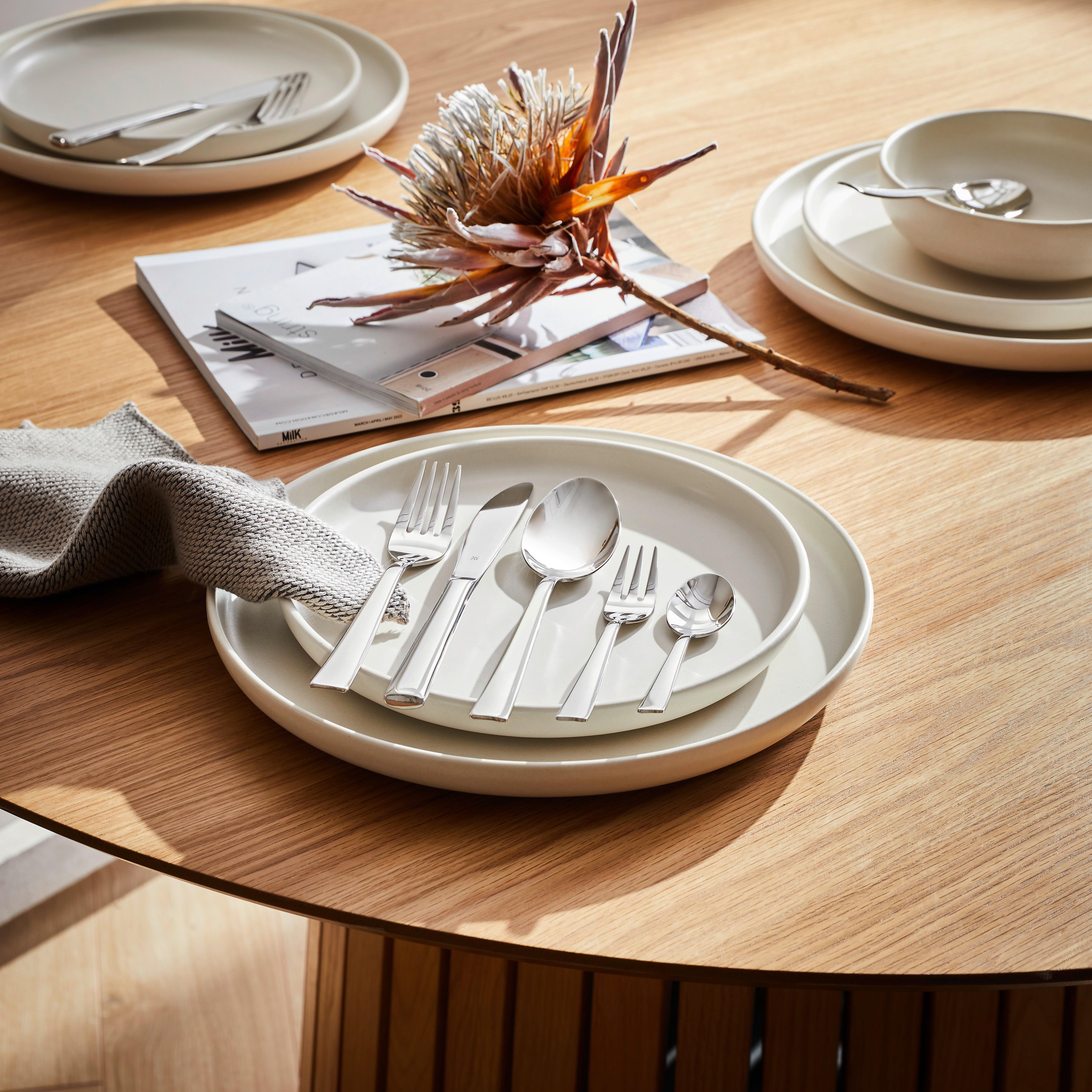 ZESTAW SZTUĆCÓW 11 6600 9999 WMF PHILADELPHIA - kolor stalowy, Basics, metal - WMF