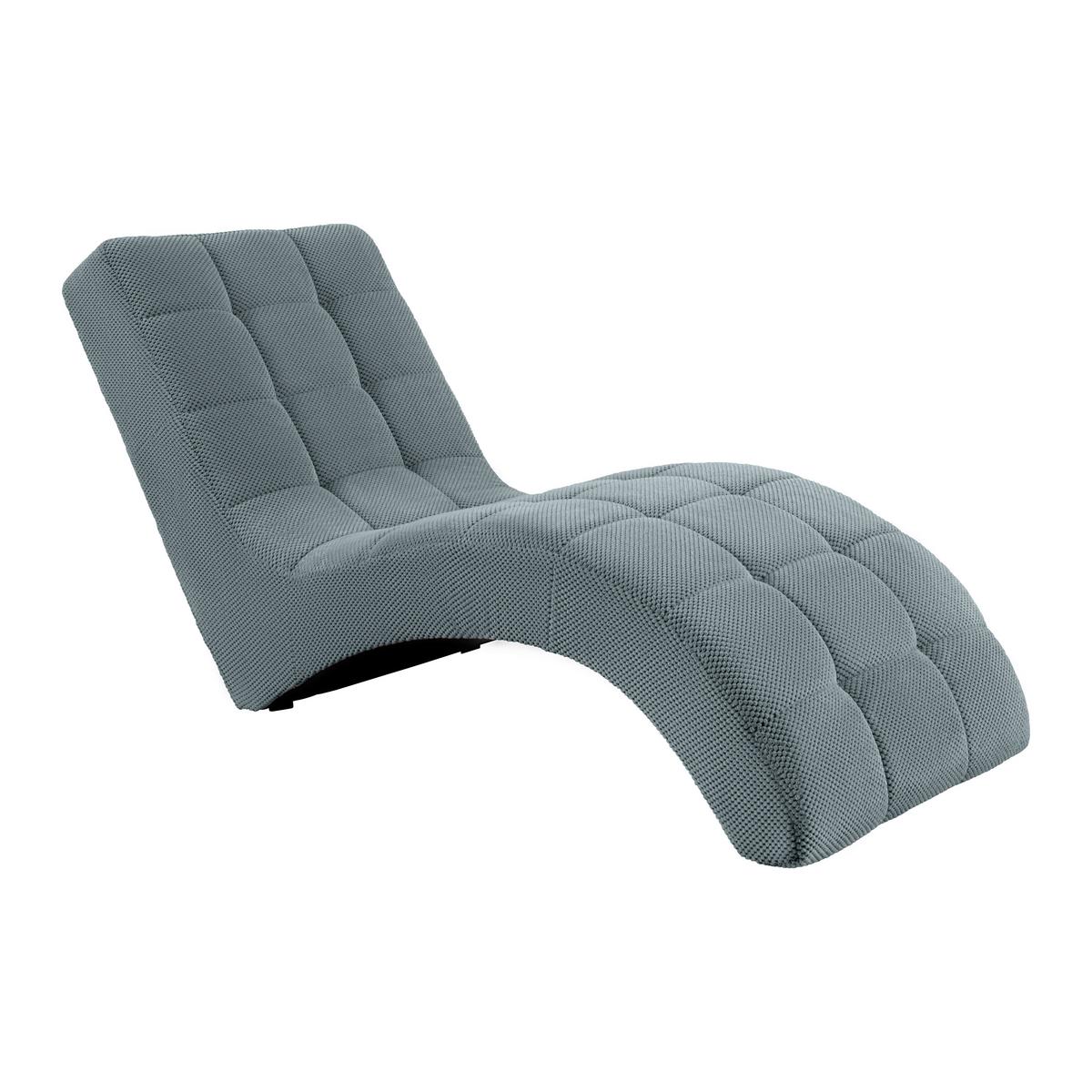 Liege Laguna Blaugrau - Blaugrau/Schwarz, MODERN, Kunststoff/Textil (68/80/167cm) - Mömax