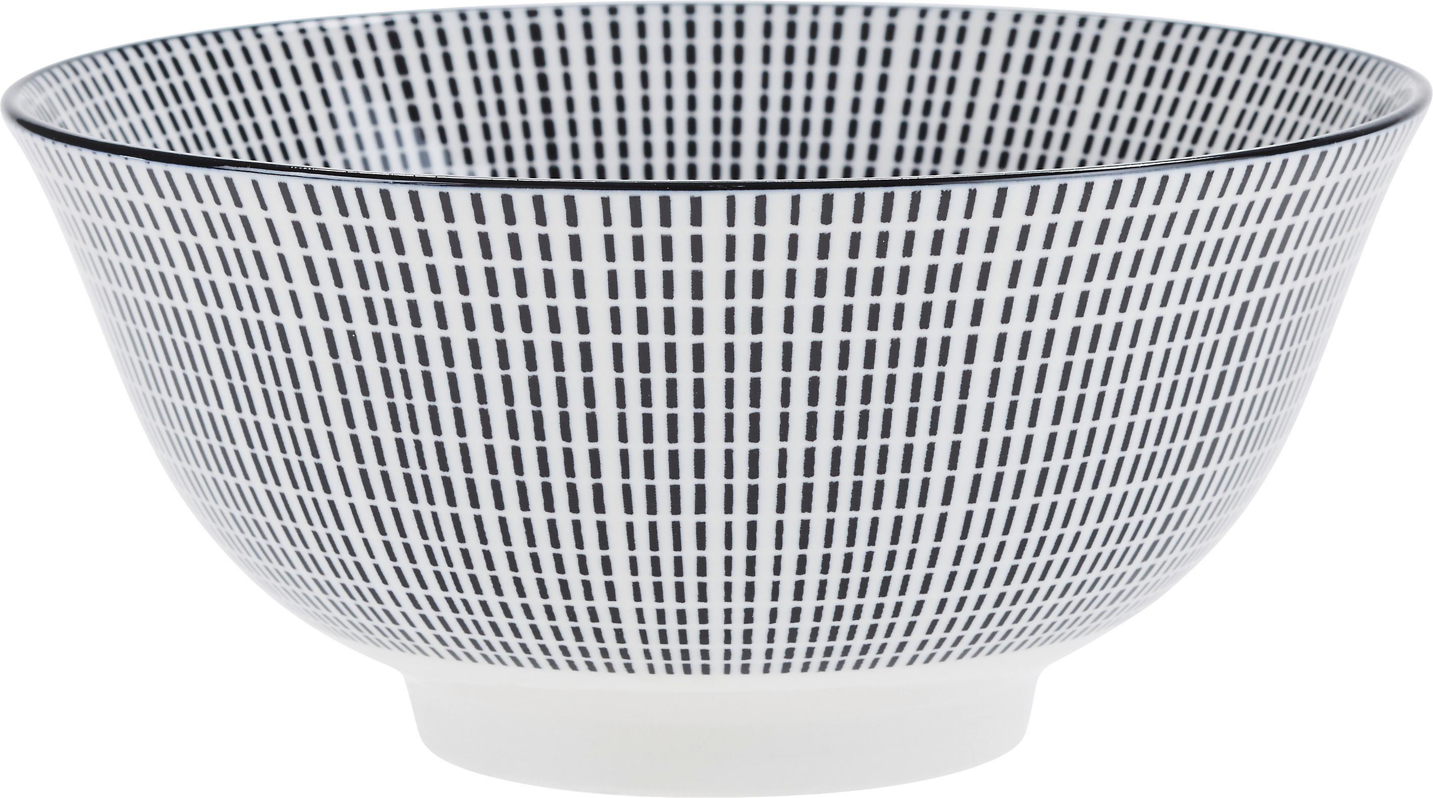 FRUKOSTSKÅL SHIVA -AKT- - vit/svart, Lifestyle, keramik (15,5/7,5cm) - Modern Living