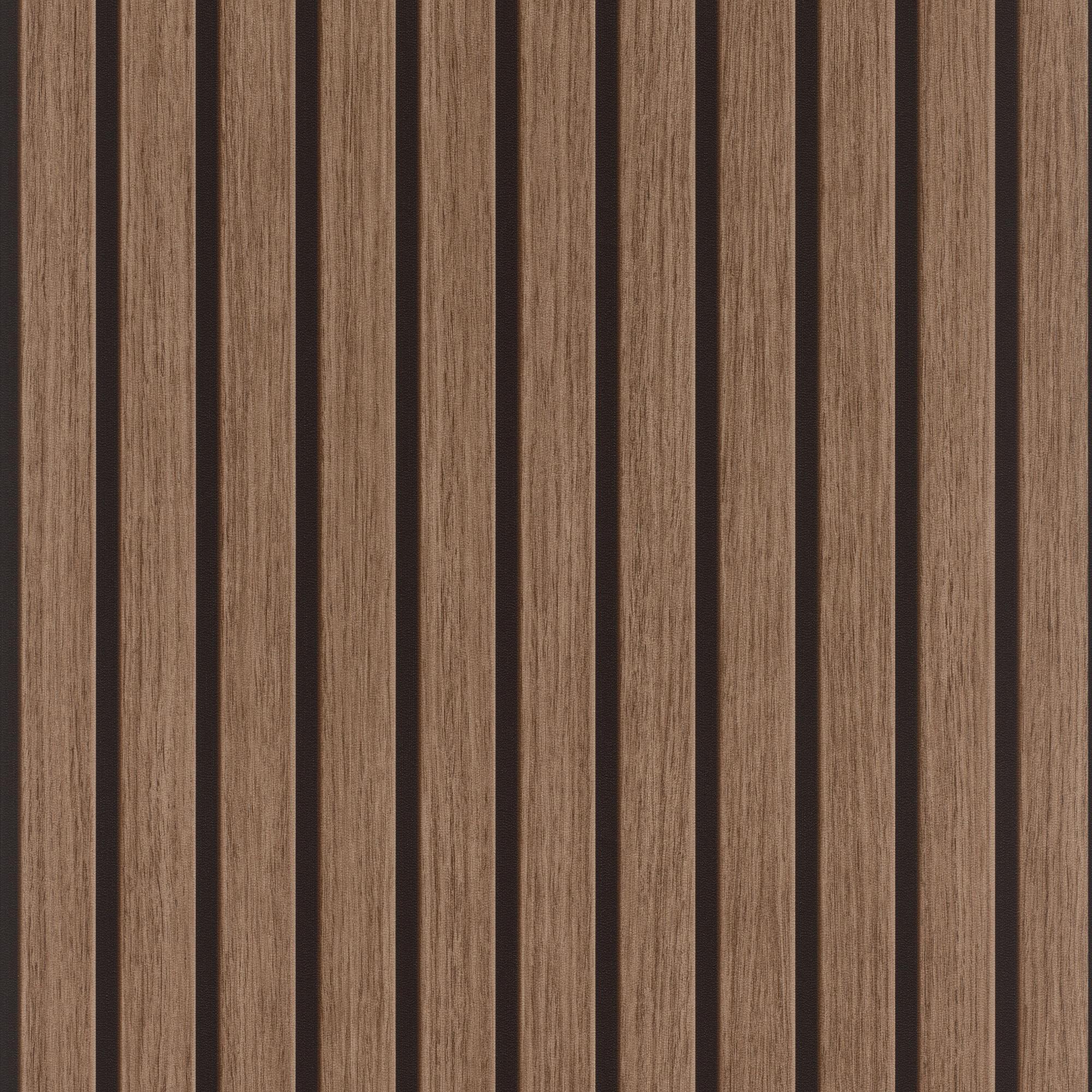 Tapete Echo Braun - Braun, Natur, Textil (600/53cm) - Tesa