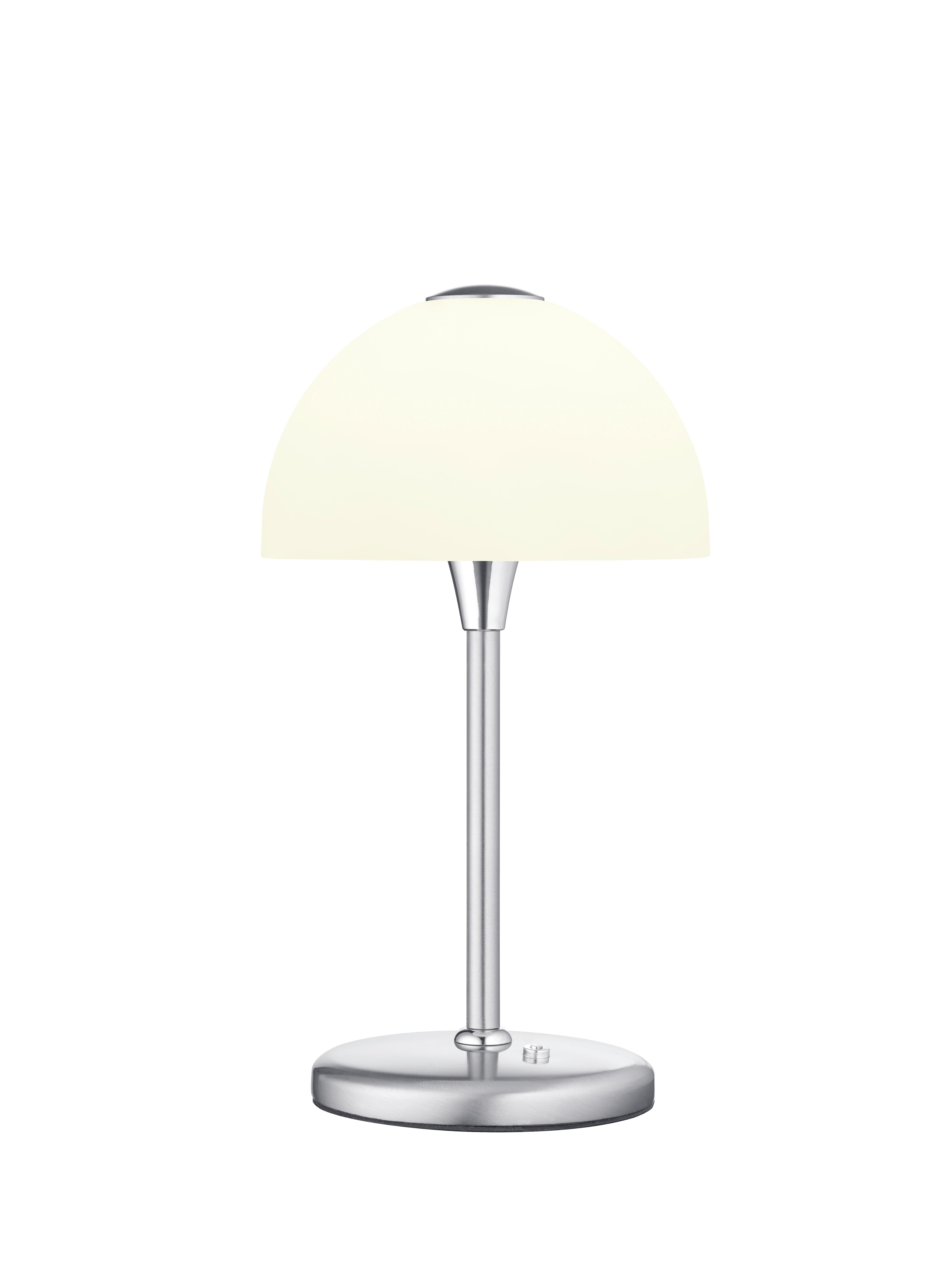 LAMPA STOŁOWA LED 50436/1-92 MOON - kolor niklowy, Konventionell, metal (16/33cm) - Hell