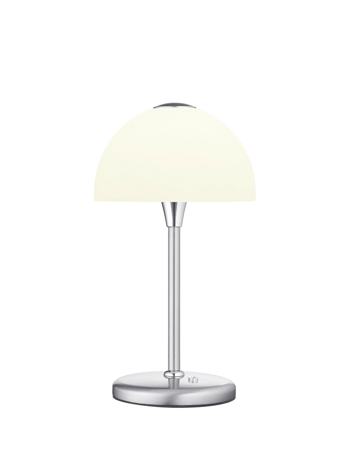 LAMPA STOŁOWA LED 50436/1-92 MOON - kolor niklowy, Konventionell, metal (16/33cm) - Hell