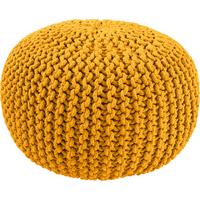 Sitzkissen Aline in Gelb ca. 50x30cm - Gelb, Textil (50/30cm) - Premium Living