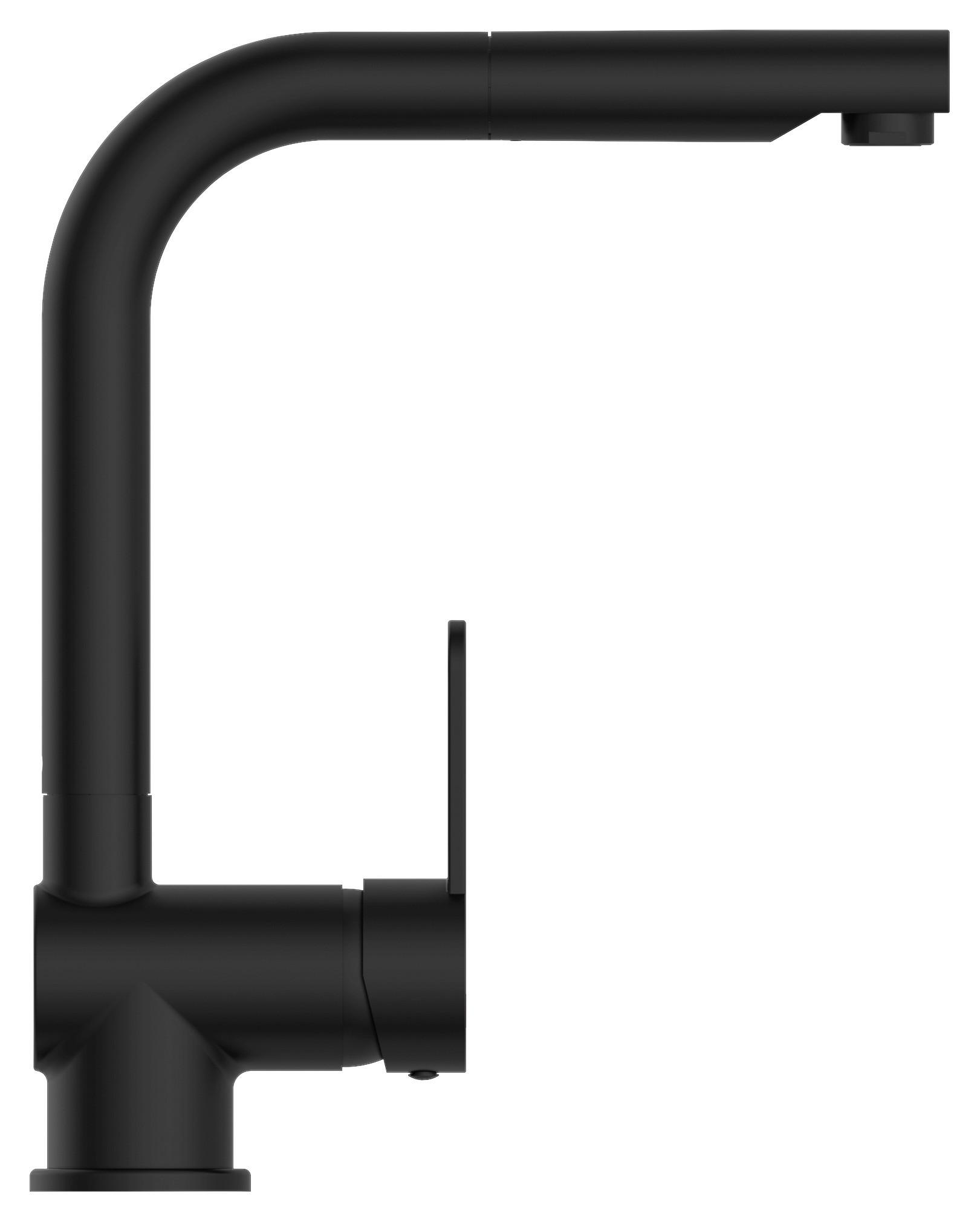 ARMATURA KUCHENNA 79760 -TOP- - czarny, Basics, metal (11,3/30/24cm) - Schütte