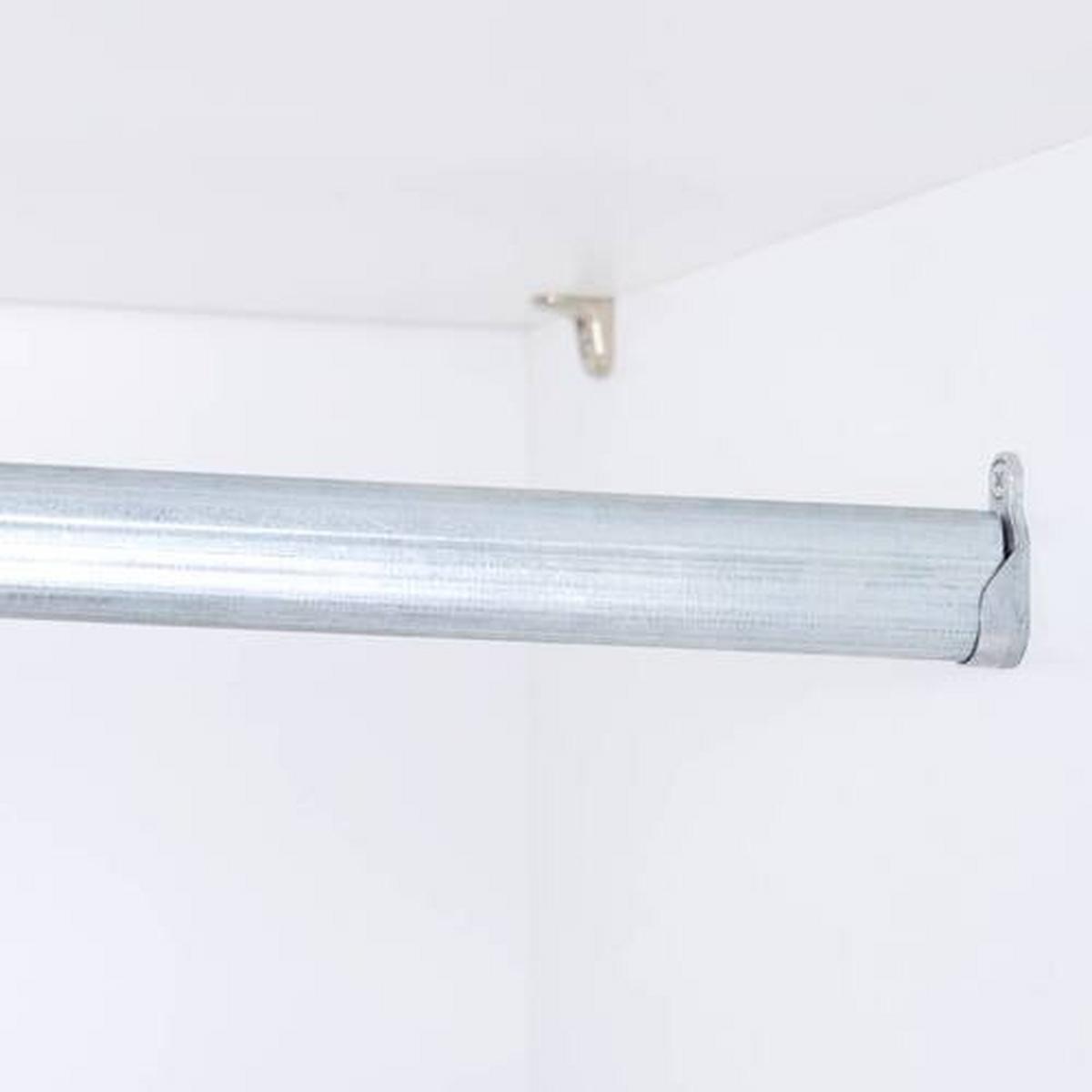Ormar S Klasičnim Vratima Fabio - bijela/hrast Artisan, Konvencionalno, drvni materijal (215/215/62cm) - Based