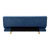 BÄDDSOFFA FUNKY - blå/naturfärgad, Modern, trä/textil (183/73/79cm) - Bessagi Home