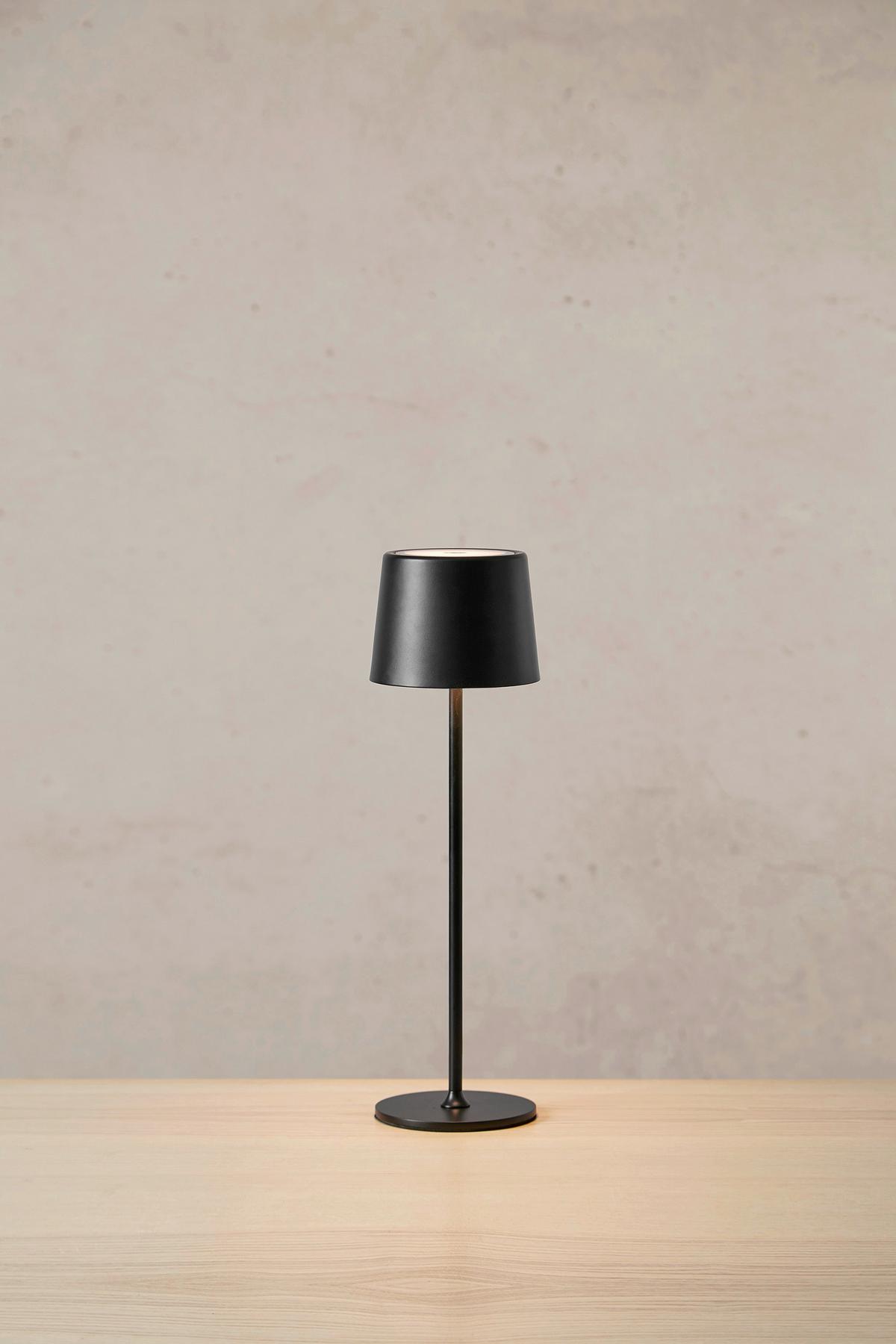 LED-Tischleuchte max. 2 Watt - Schwarz, Basics (11,5/11,5/38cm) - Markslöjd
