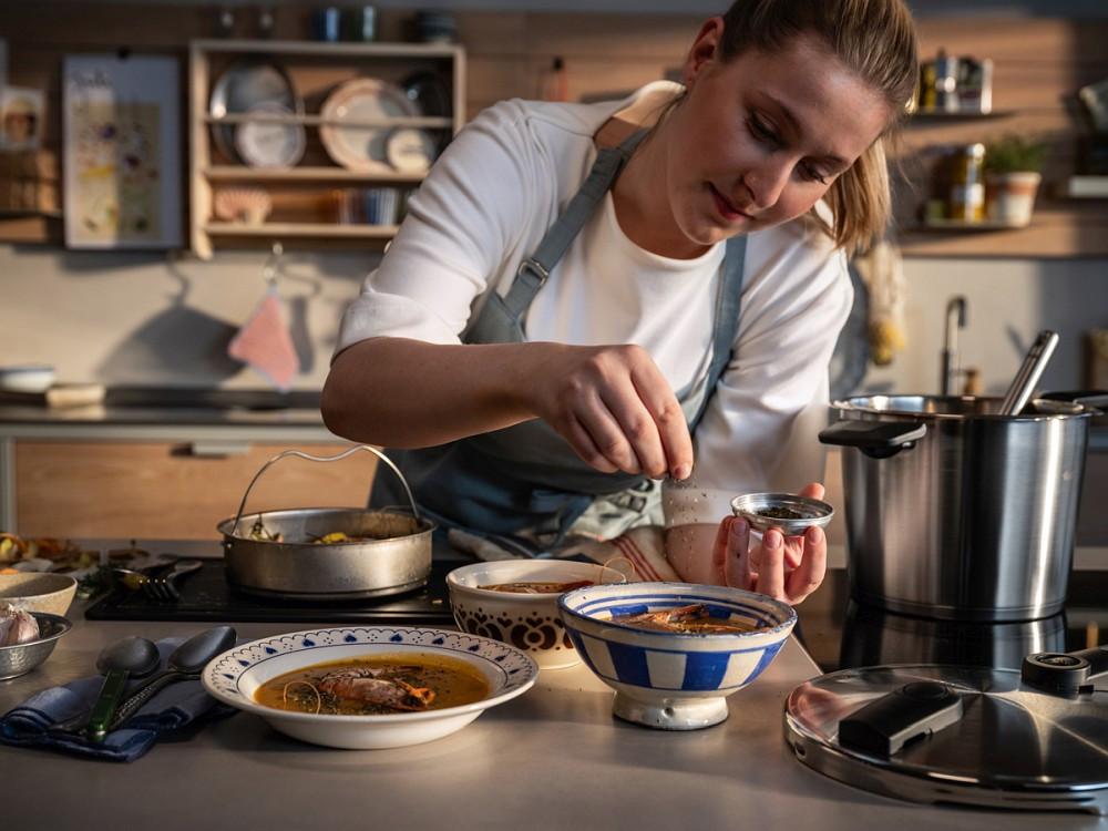 SZYBKOWAR 602-410-06-070/0 FISSLER - kolor srebrny/kolor stalowy, Basics, metal (6l) - Fissler