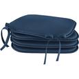Stuhlkissen Klaus ca. 38x38x2cm - Blau/Beere, Textil (38/38/2cm) - Mömax modern living Stuhlkissen Klaus ca. 38x38x2cm - Blau/Beere, Textil (38/38/2cm) - Mömax modern living