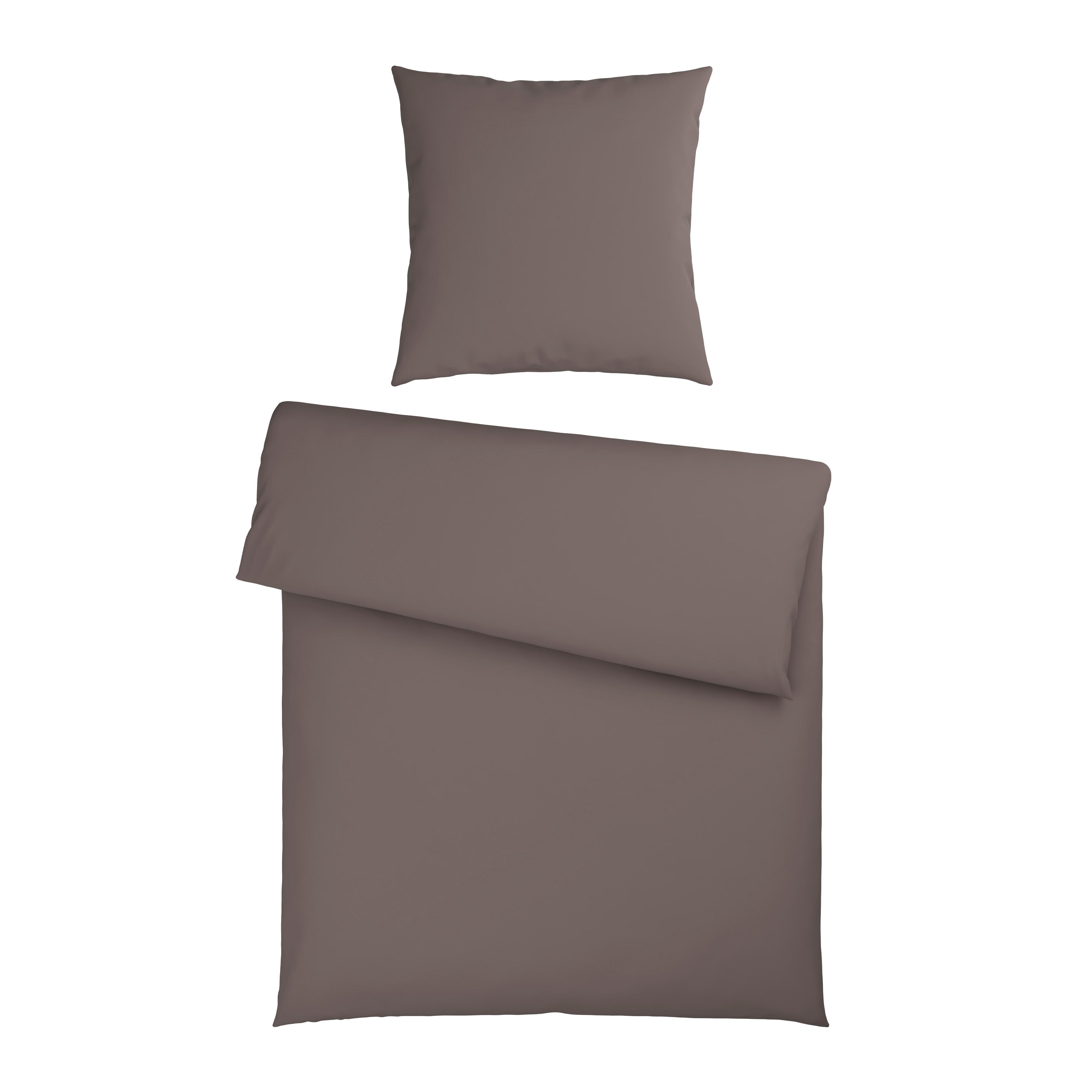 Bettwäsche Elena Grau ca. 135x200cm - MODERN, Textil (135/200cm) - Mömax