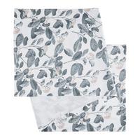 Tischläufer Steffi Hellgrau ca. 45x150cm - Hellgrau, ROMANTIK / LANDHAUS, Textil (45/150cm) - Mary's
