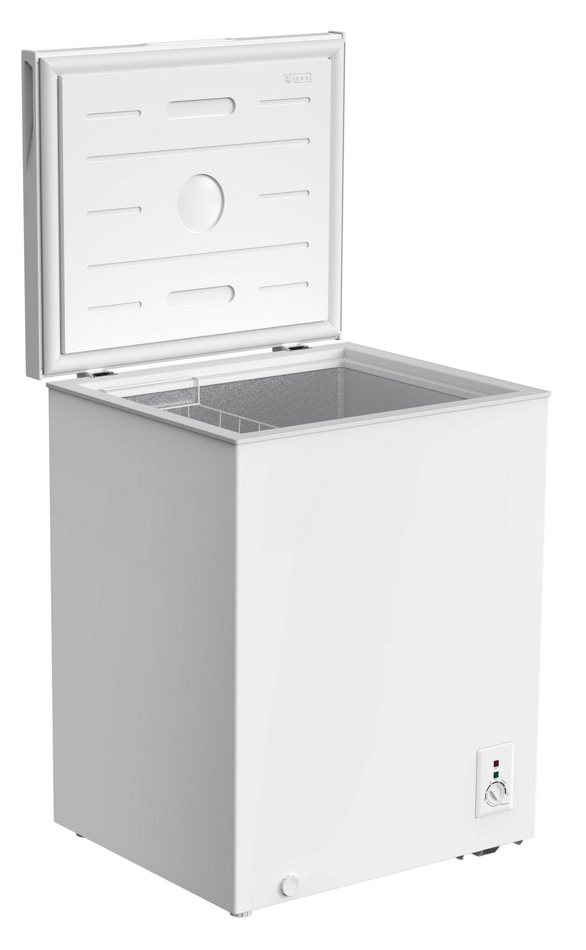Gefriertruhe GT100E - Weiß, Basics, Kunststoff (54,5/83,5/47,6cm) - PKM