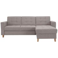 Kutna Garnitura Bergen - prirodne boje/smeđa, Design, tekstil/drvo (160/231cm) - Luca Bessoni