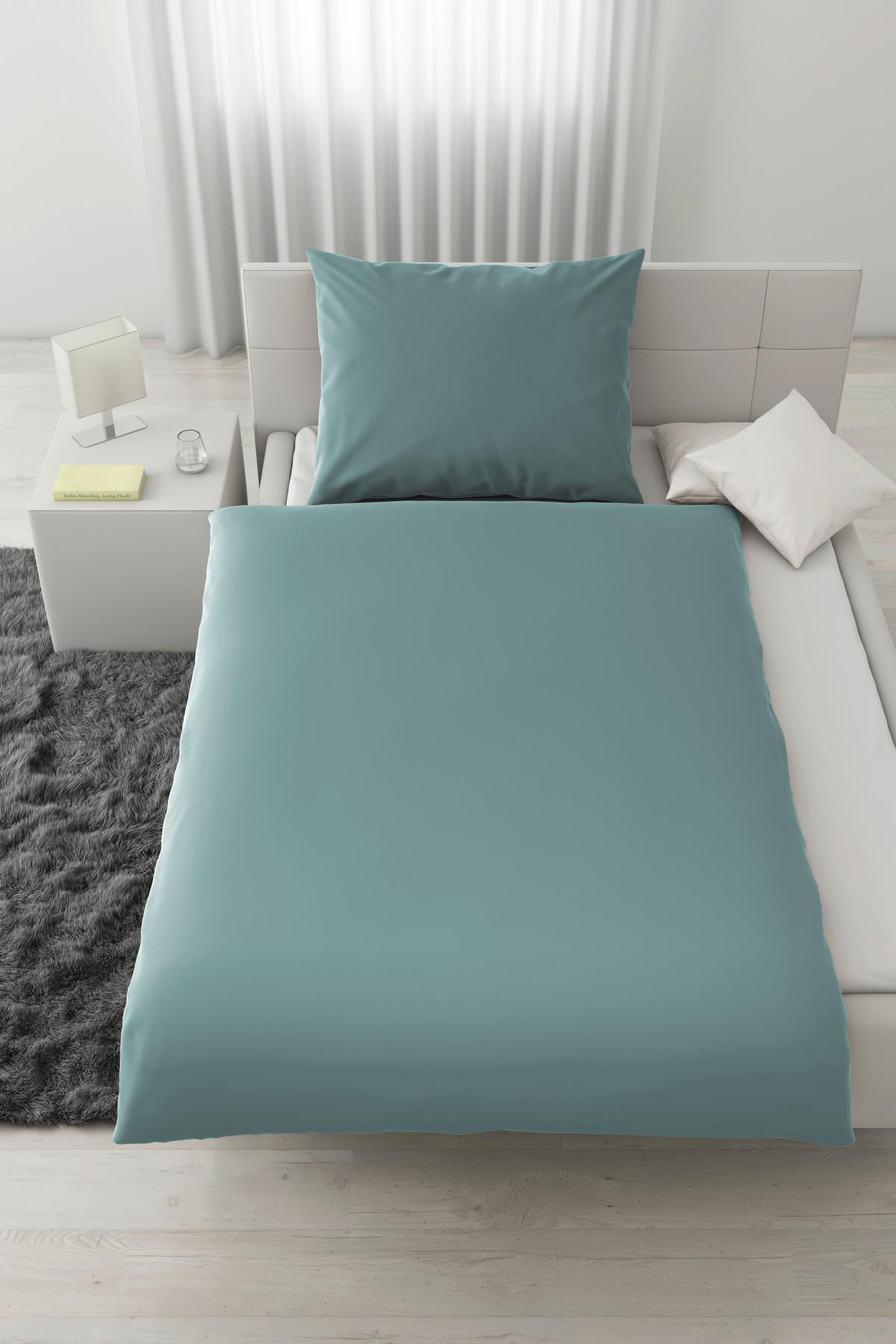 Bettwäsche Victoria Blau ca. 140x200cm - Blau, MODERN, Textil (140/200cm) - Mömax