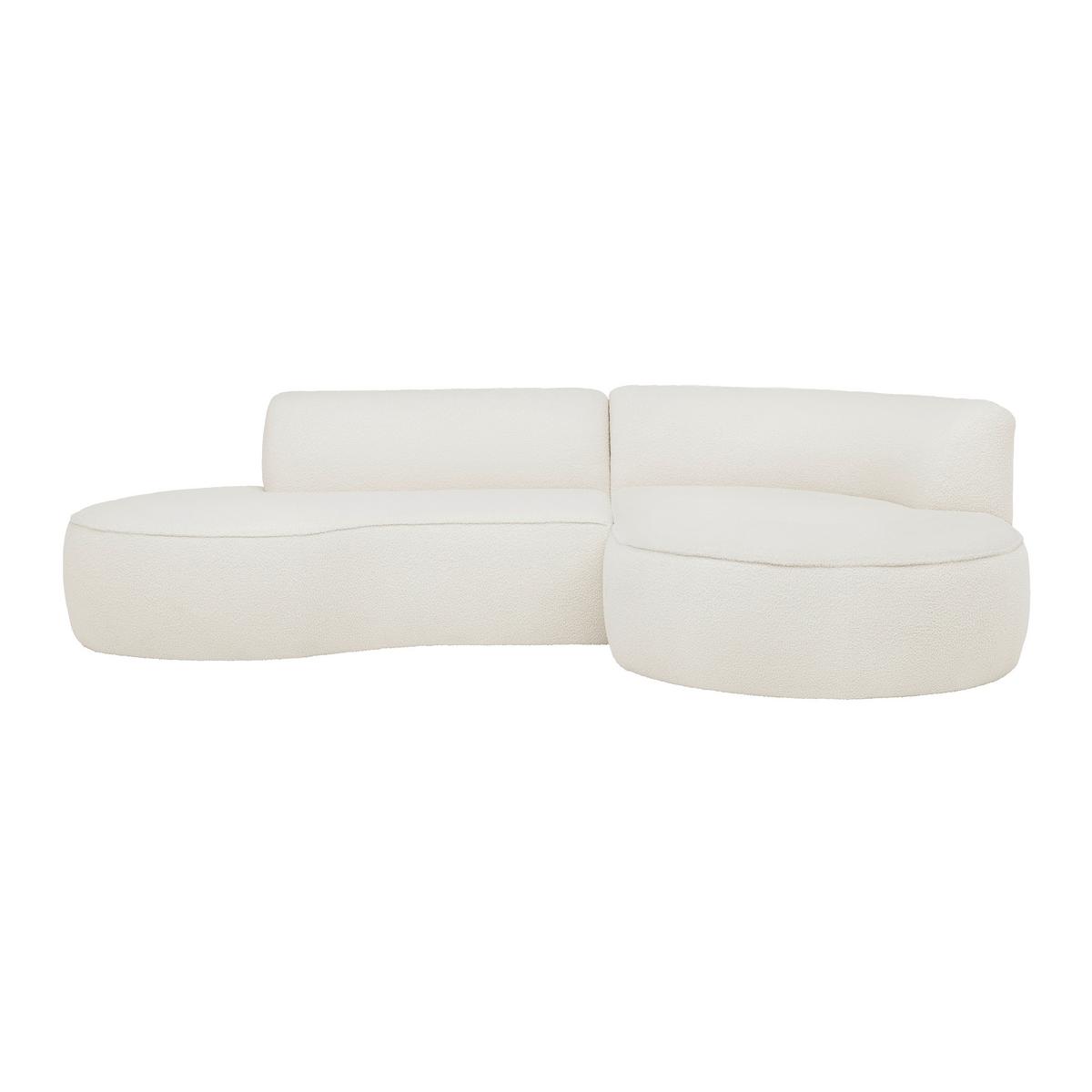 Kutna Garnitura Belmondo - crna/ecru, Moderno, tekstil/plastika (296/75/184cm) - Mömax