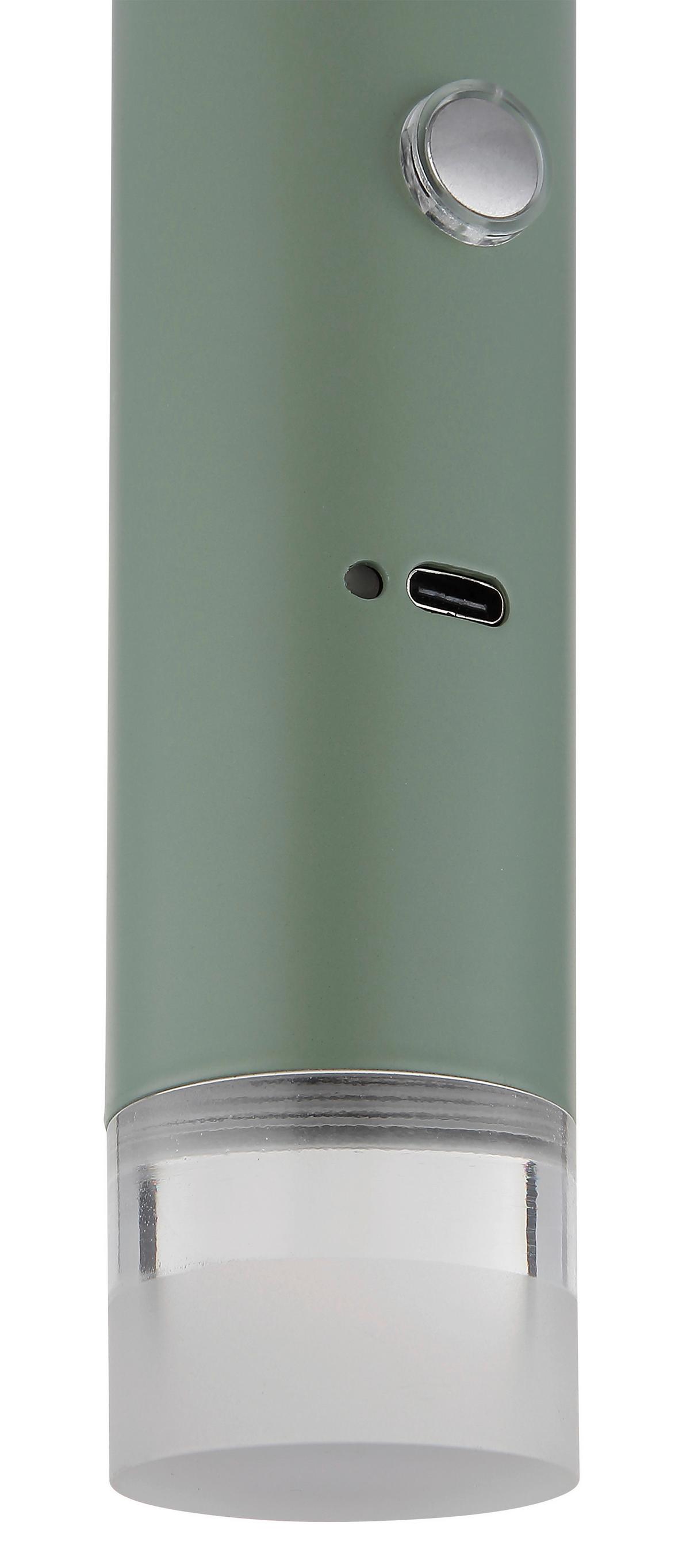 LAMPA WISZĄCA LED 16060B PELO - jasnozielony/przejrzysty, Design, tworzywo sztuczne/metal (38/120cm) - Globo