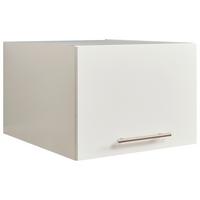 NADSTAWKA NA SZAFĘ LAUNDREEZY - kolor srebrny/biały, Design, materiał drewnopochodny/metal (50/38/67,5cm)