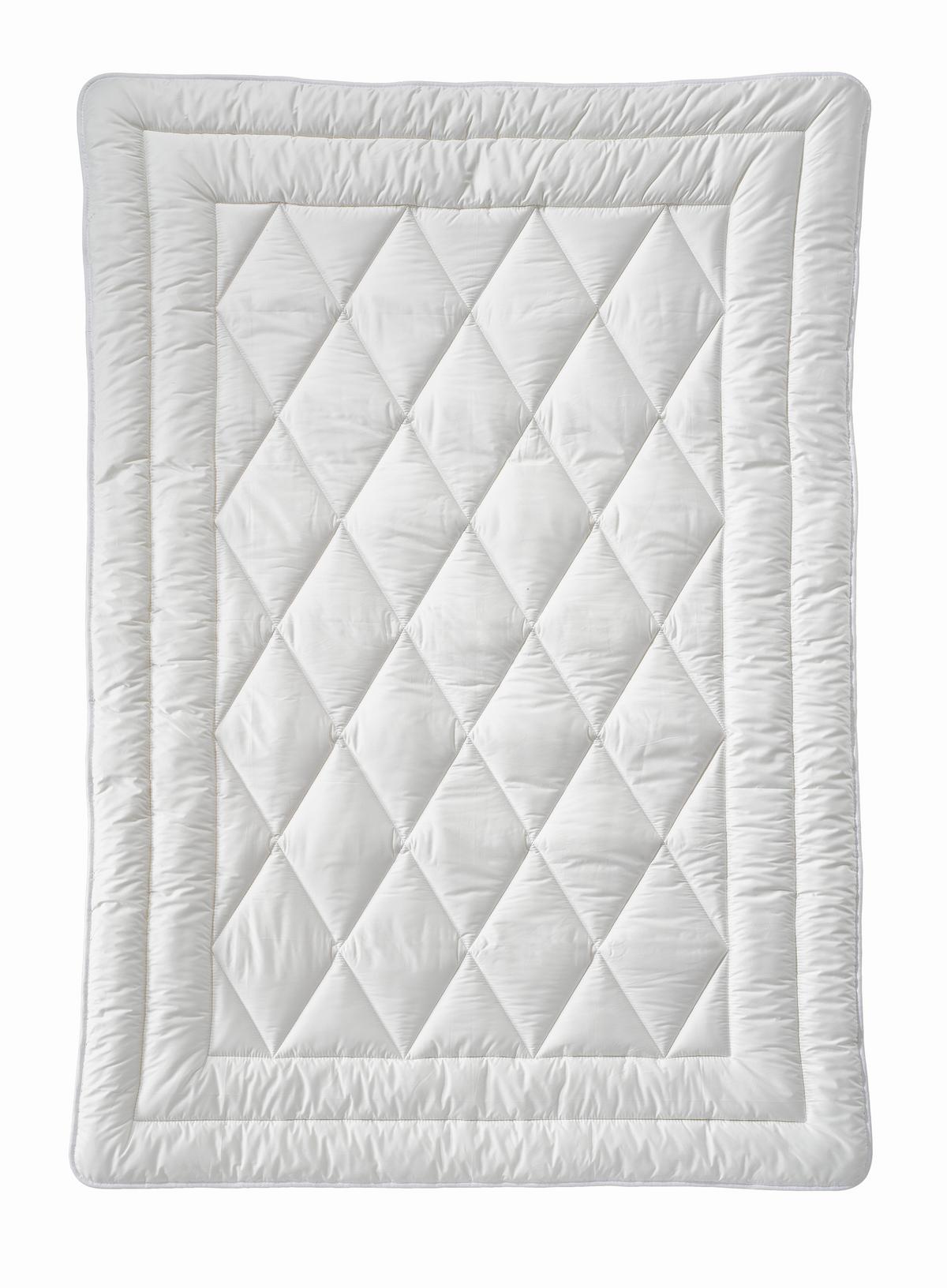 KOŁDRA LETNIA COSICOTTON SUPERLIGHT - kremowy, Basics, materiały naturalne (155/220cm) - Billerbeck