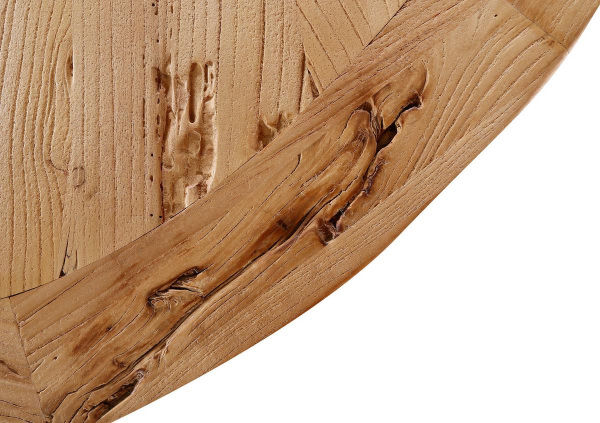 Esstisch in Braun massiv - Alufarben/Braun, Lifestyle, Holz/Metall (254/78/135cm) - Premium Living