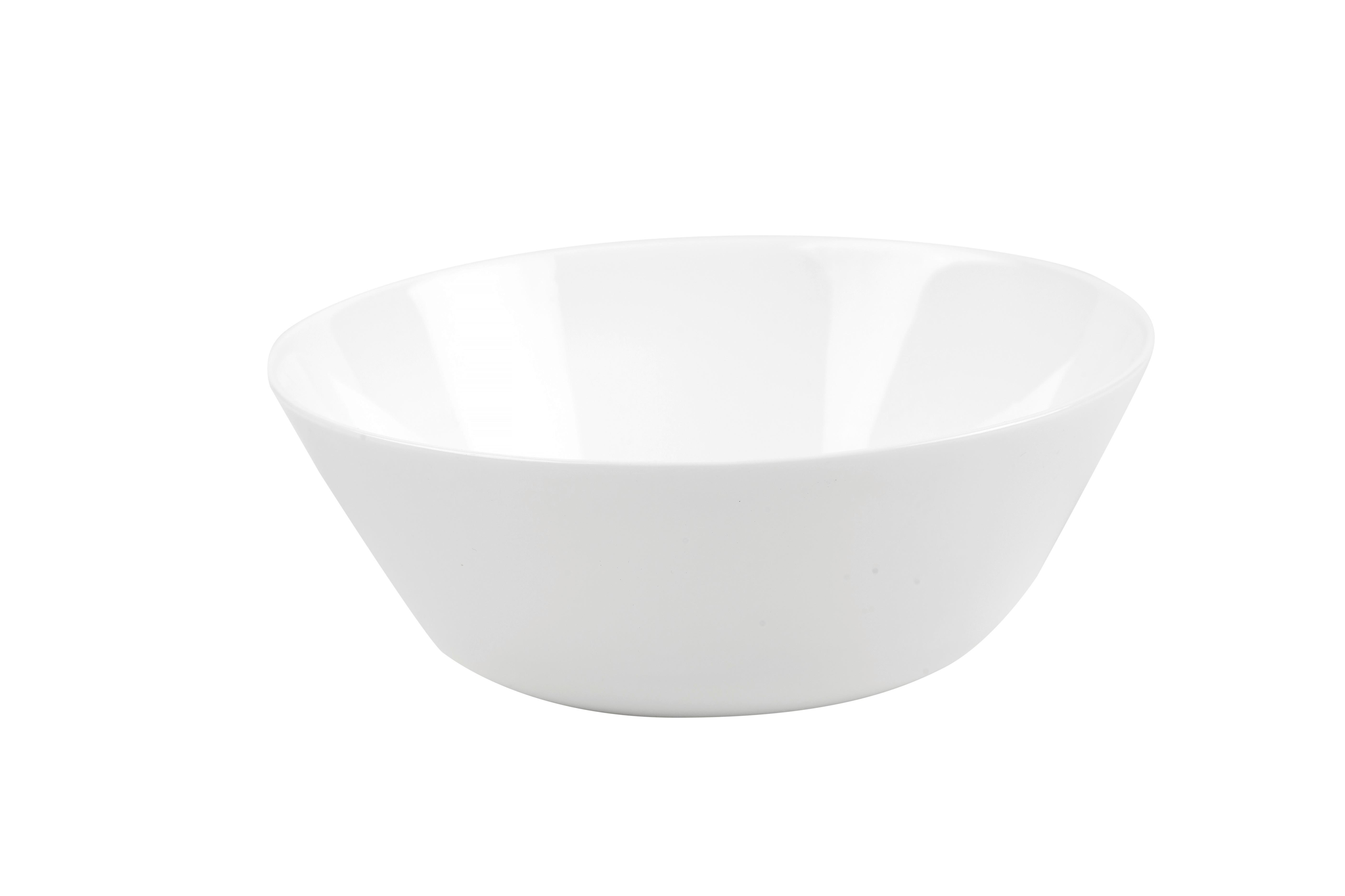 Tál Brigitte - fehér, Konventionell, Üveg (11,4/4,5cm) - Based