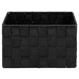 Korb Charlotte S Schwarz - Schwarz, Kunststoff/Metall (20/15/12cm) - MÖMAX modern living