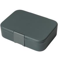 PUDEŁKO NA LUNCH PLA1054-2 - szary, Basics, tworzywo sztuczne/materiały naturalne (21,6/16,4/5,7cm) - Homeware Profession.