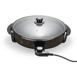 Elektrische Pfanne Annika in Anthrazit - Anthrazit, Metall (40cm) - Insido