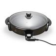 Tigaie Electrică Annika - Antracit, Metal (40cm) - Insido Tigaie Electrică Annika - Antracit, Metal (40cm) - Insido
