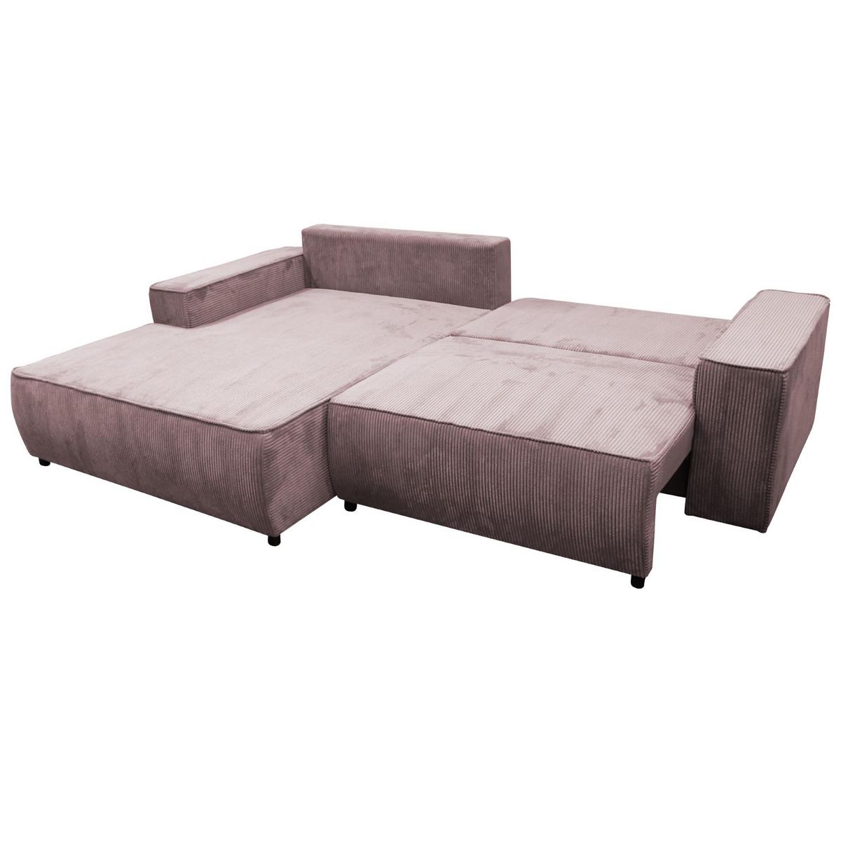Coltar VOGUE - roz, Modern, textil (176/90/277cm) - Modern Living