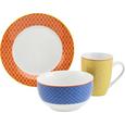 Kaffeebecher Sahara in Gelb aus Porzellan - Gelb/Orange, LIFESTYLE, Keramik (8/10,3cm) - MÖMAX modern living