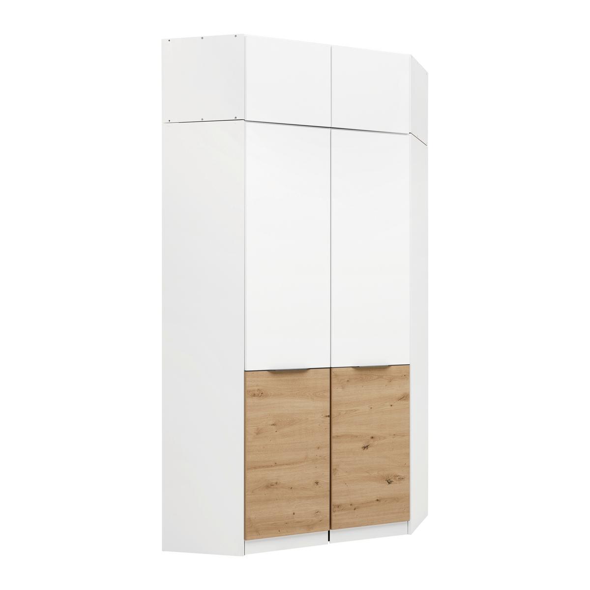 Nastavek Za Kotno Omaro Max Extra, Bela - bela, Konvencionalno, leseni material (117/39/104cm) - Mömax