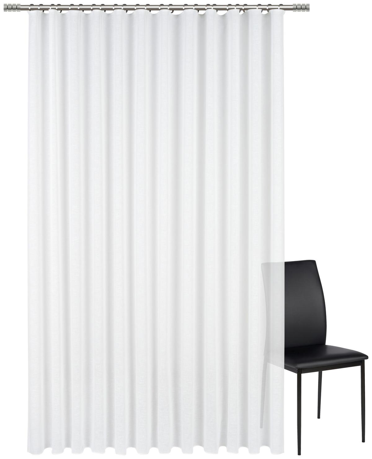 FIRANA GOTOWA LAYLA - biały, Konventionell, tkanina (300/245cm) - Esposa