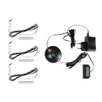Led Svetila, Toplo Bela 3 Delno - črna, Konvencionalno, umetna masa (10/8/5cm) - MID.YOU