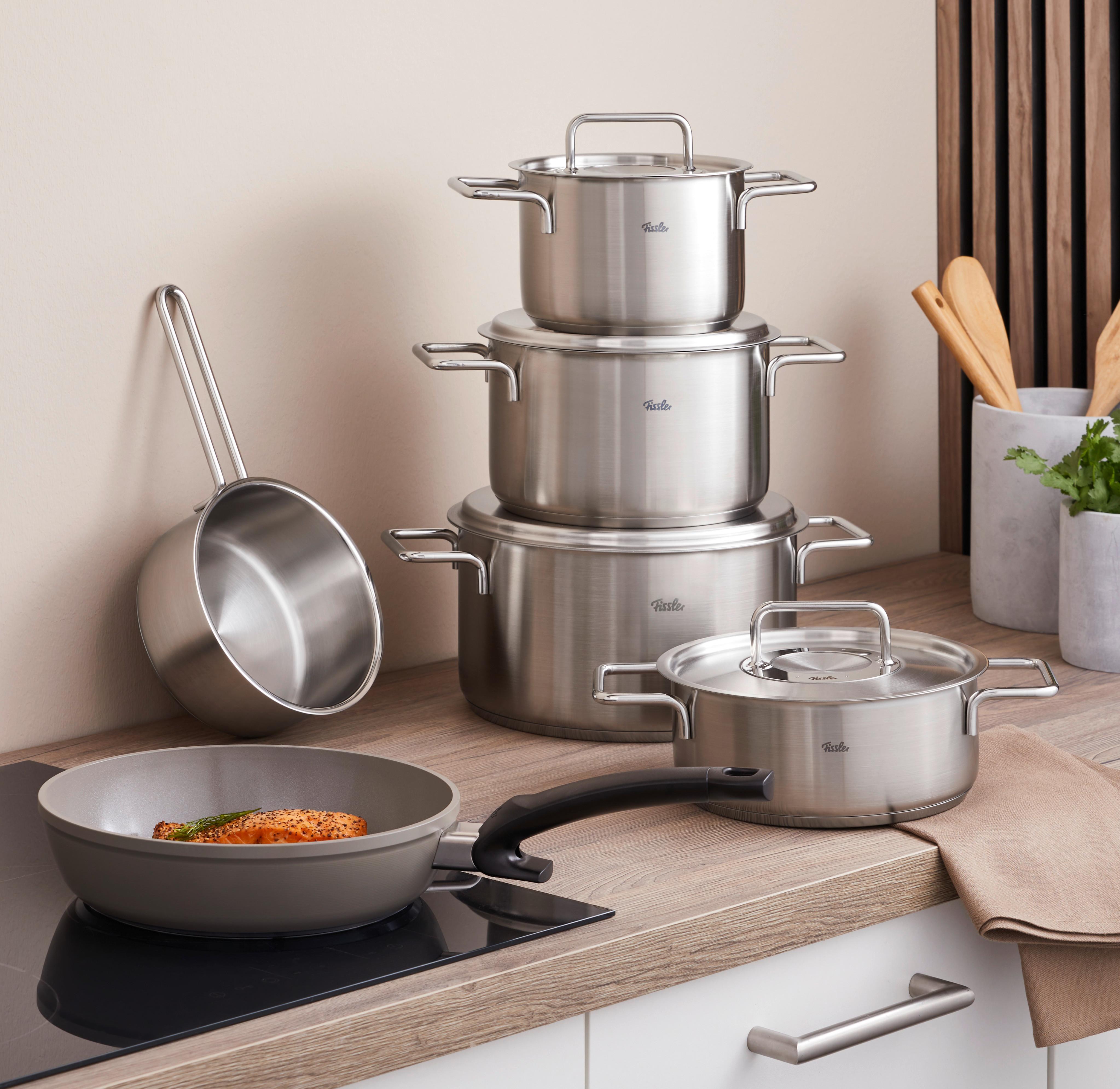 ZESTAW GARNKÓW 086-224-06-000/0 FISSLER - kolor srebrny, Basics, metal - Fissler