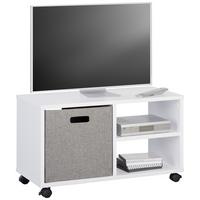 Tv Komoda Flip Ii - bijela, Moderno, drvni materijal/plastika (75/44/35cm) - Best Price