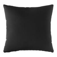 Zierkissen Poppy Schwarz ca. 45x45cm - Schwarz, KONVENTIONELL, Textil (45/45cm) - Mömax