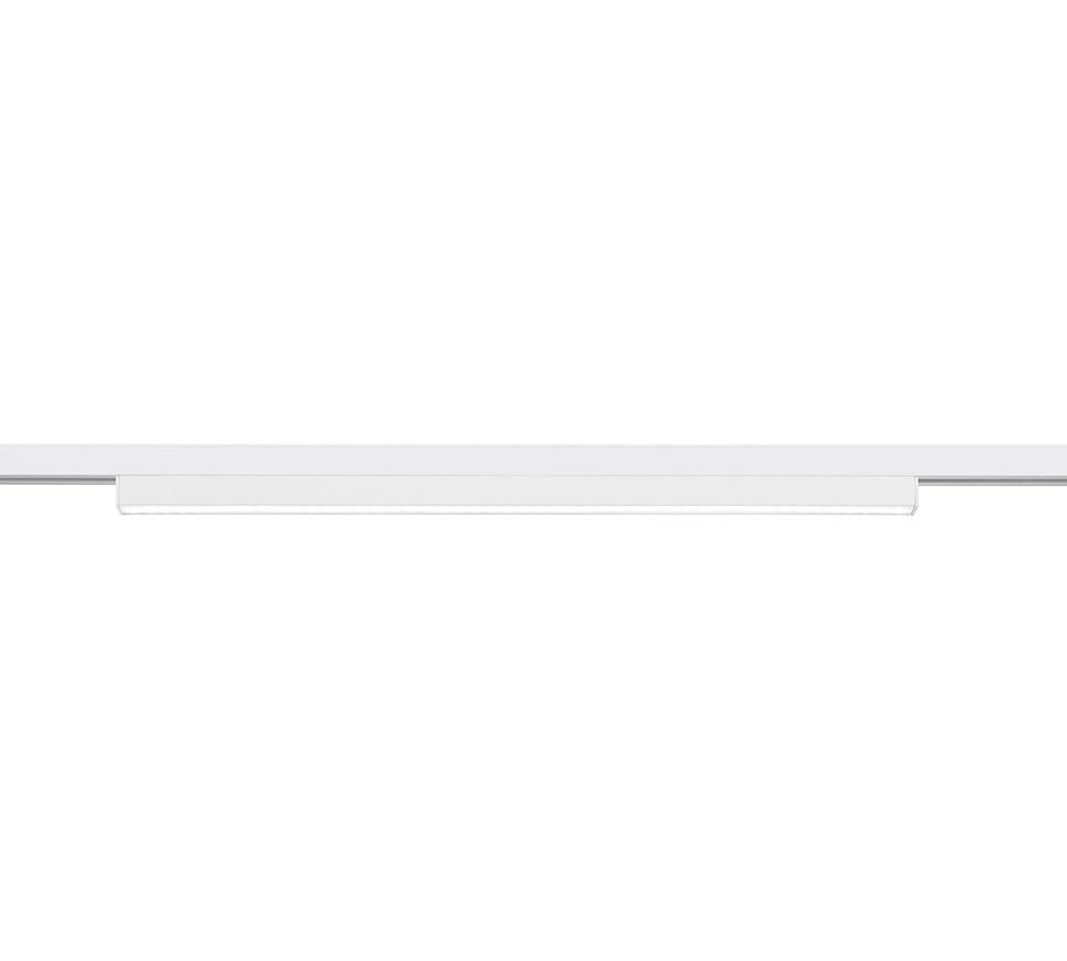 Schienensystem-Stableuchte Duoline Weiß max. 6 Watt - Weiß, Basics, Kunststoff (50/2,5/3cm) - Trio Leuchten