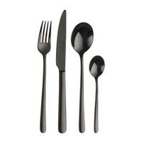 Jedilni Pribor Sky Treasure, 16-Delni - črna, Basics, kovina (25,5/7/5,3cm) - Pintinox