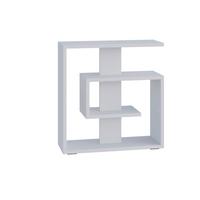 Beistelltisch Saly ca. 55x20x57 cm Weiß - Weiß, Design, Holzwerkstoff (55/20/57cm) - Livetastic