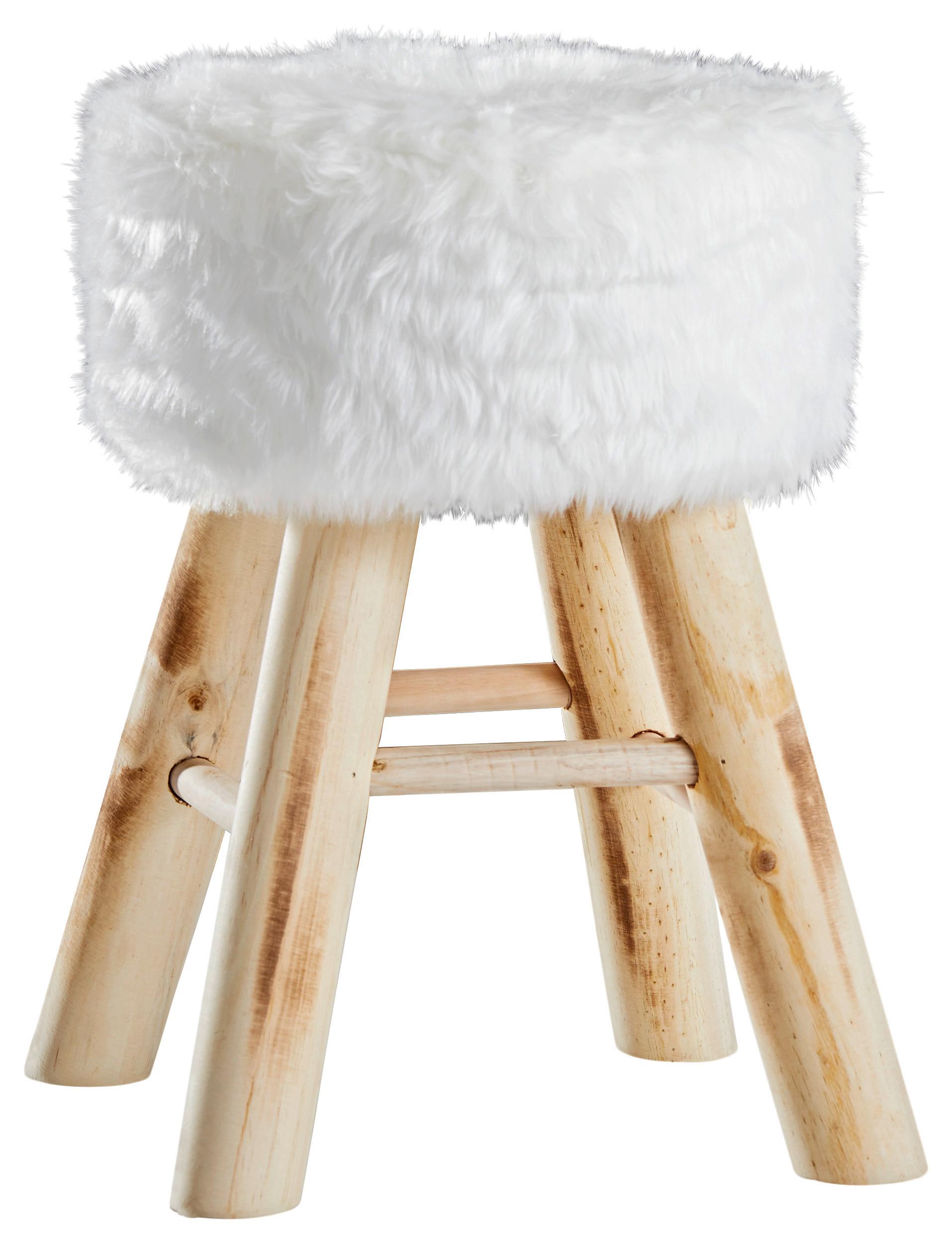 HOKER KB46-M5546 - kolor naturalny/kremowy, Basics, drewno/tkanina (30/42cm) - Ambia Home