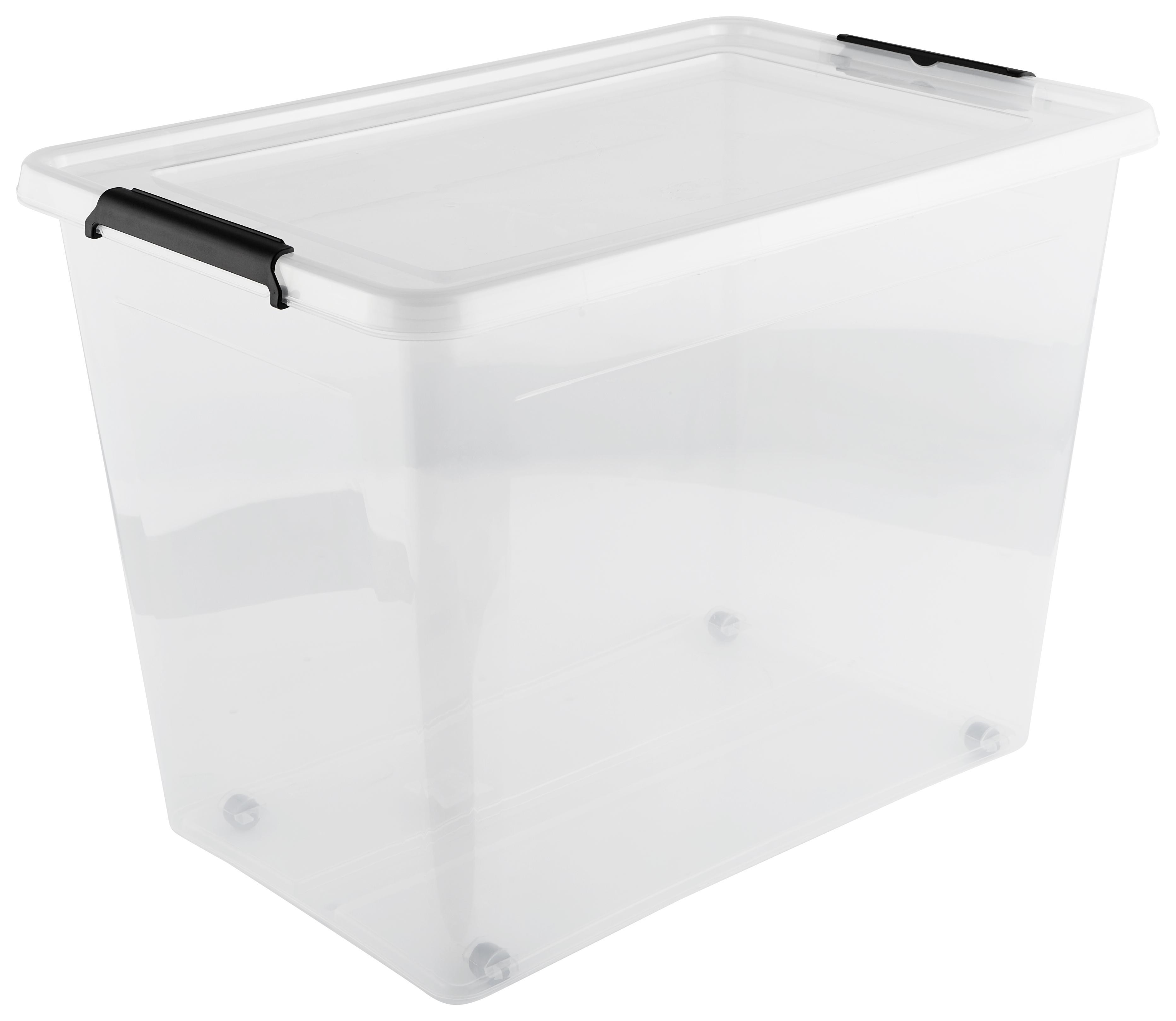 Aufbewahrungsbox mit Deckel Box Lagerbox Aufbewahrungskiste Kiste Grün 30 Liter