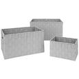Korb Charlotte S Hellgrau - Hellgrau, Kunststoff/Metall (20/15/12cm) - Mömax modern living Korb Charlotte S Hellgrau - Hellgrau, Kunststoff/Metall (20/15/12cm) - Mömax modern living